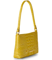 BRAHMIN Vivid Yellow Melbourne Collection Lorelei Shoulder Bag