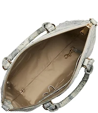 BRAHMIN Melbourne Collection Mindful Garden Duxbury Satchel Bag