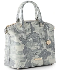 BRAHMIN Melbourne Collection Mindful Garden Duxbury Satchel Bag
