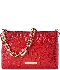 BRAHMIN Melbourne Collection Mod Lorelei Red Opal Shoulder Bag