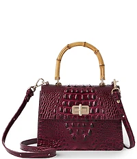 BRAHMIN Melbourne Collection Mod Small Hallie Satchel Bag