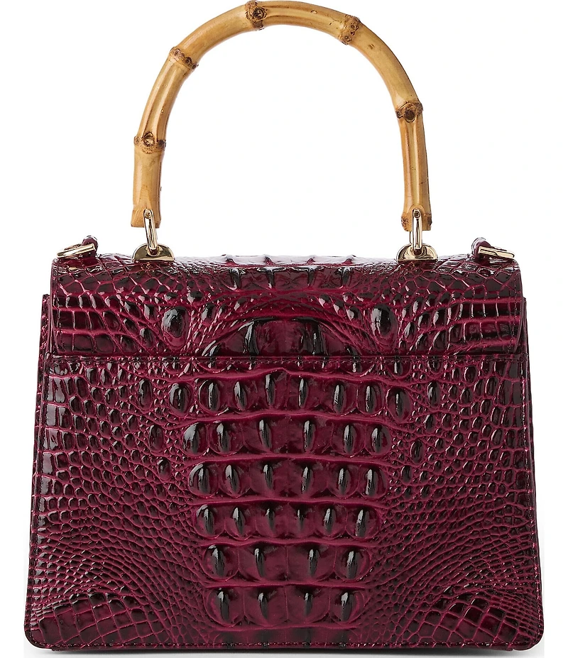 BRAHMIN Melbourne Collection Mod Small Hallie Satchel Bag