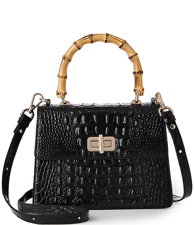BRAHMIN Melbourne Collection Mod Small Hallie Satchel Bag