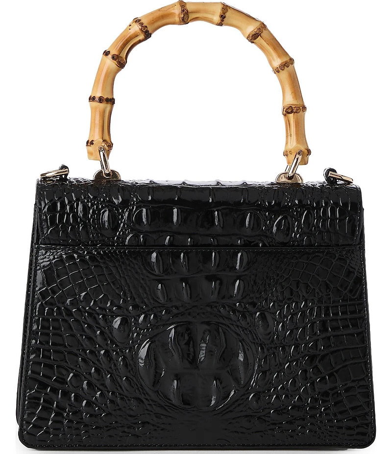 BRAHMIN Melbourne Collection Mod Small Hallie Satchel Bag