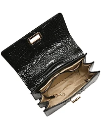 BRAHMIN Melbourne Collection Mod Small Hallie Satchel Bag