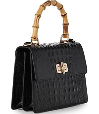 BRAHMIN Melbourne Collection Mod Small Hallie Satchel Bag