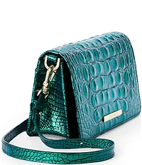 BRAHMIN Melbourne Collection Mystic Grey Minuette Crossbody Bag