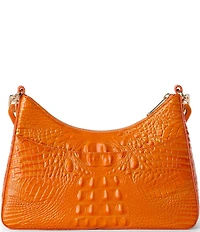 BRAHMIN Melbourne Collection Orange Mango Mod Esme Chain Strap Shoulder Bag