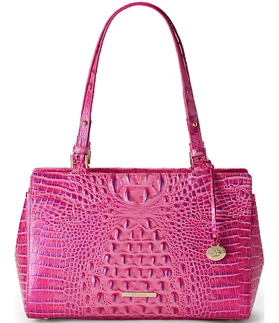 BRAHMIN Melbourne Collection Phlox Pink Josette Tote Bag