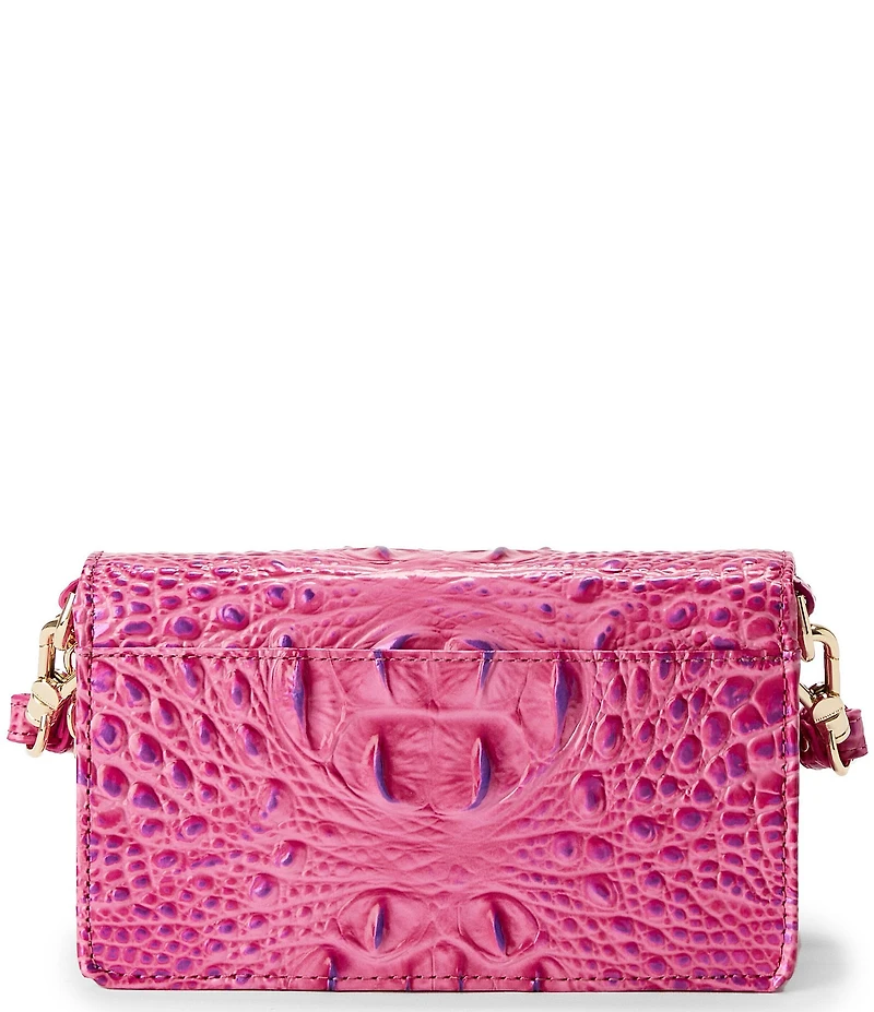 BRAHMIN Melbourne Collection Phlox Pink Minuette Crossbody Bag