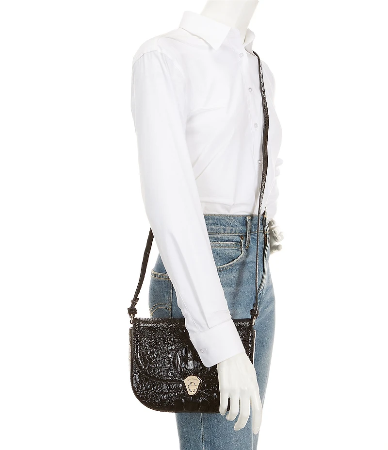 BRAHMIN Melbourne Collection Portia Flap Crossbody Bag