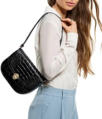 BRAHMIN Melbourne Collection Portia Flap Crossbody Bag