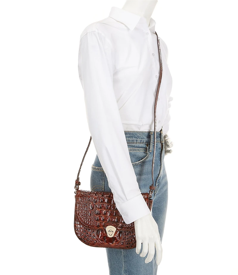 BRAHMIN Melbourne Collection Portia Flap Crossbody Bag