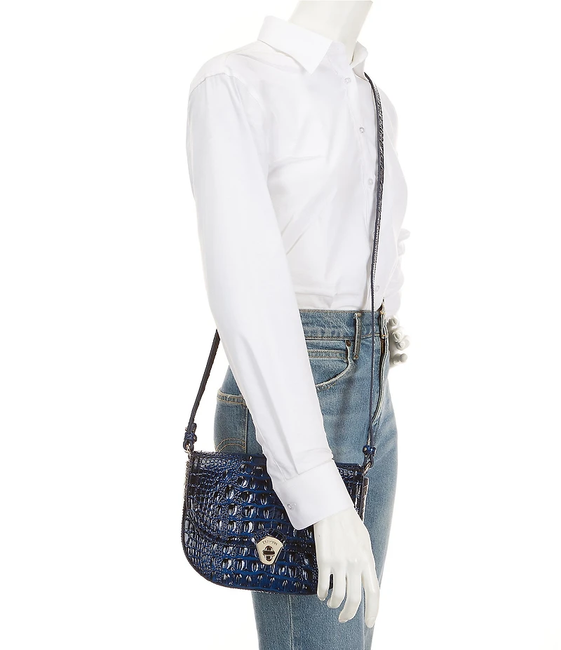 BRAHMIN Melbourne Collection Portia Flap Crossbody Bag