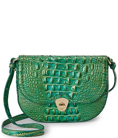 BRAHMIN Melbourne Collection Portia Jungle Jewel Crossbody Bag