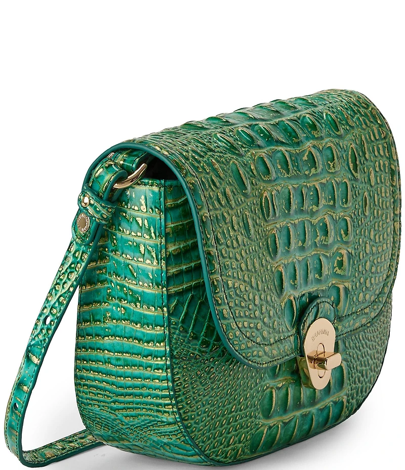 BRAHMIN Melbourne Collection Portia Jungle Jewel Crossbody Bag