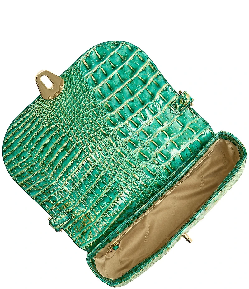 BRAHMIN Melbourne Collection Portia Jungle Jewel Crossbody Bag