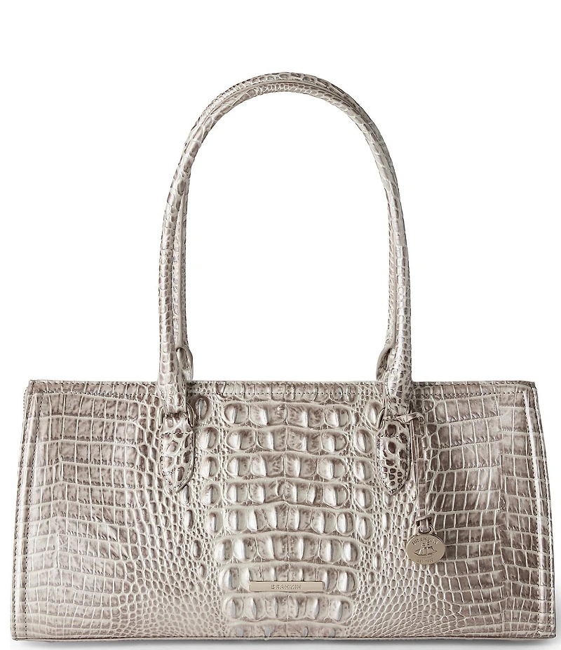 BRAHMIN Melbourne Collection Pristine Sophia Satchel Bag