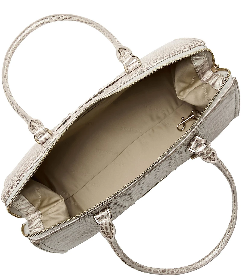 BRAHMIN Melbourne Collection Pristine Sophia Satchel Bag