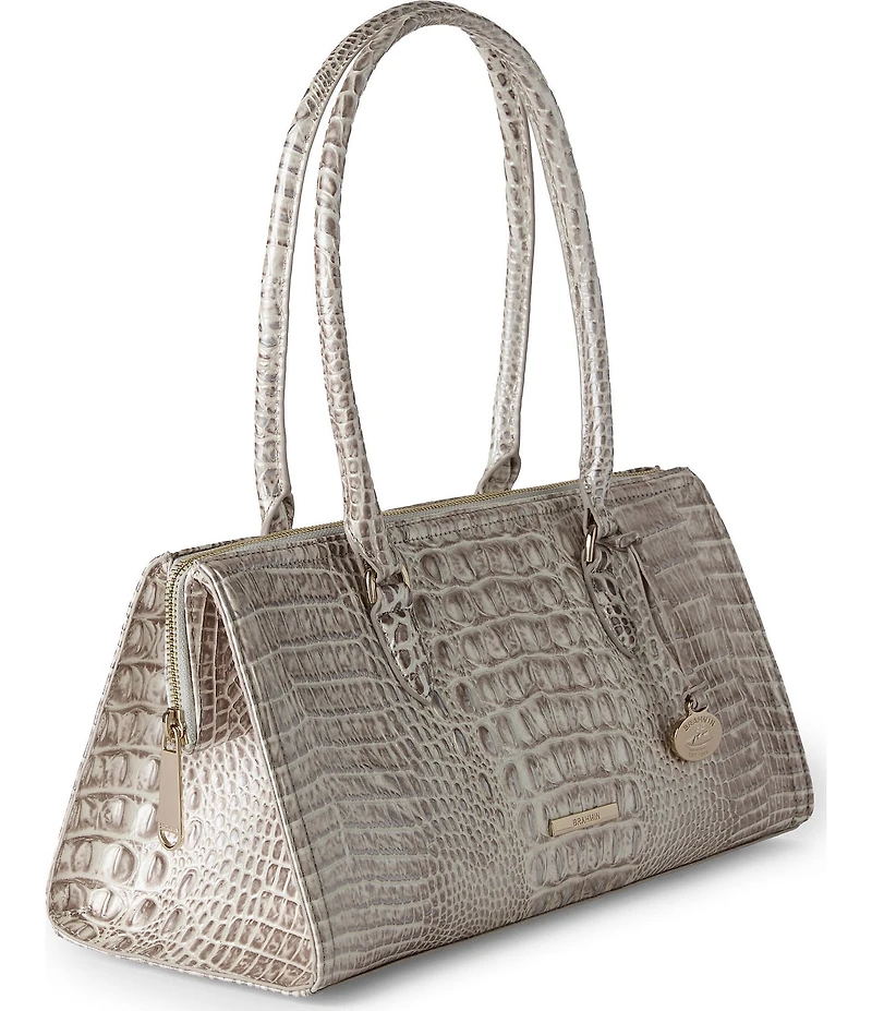 BRAHMIN Melbourne Collection Pristine Sophia Satchel Bag