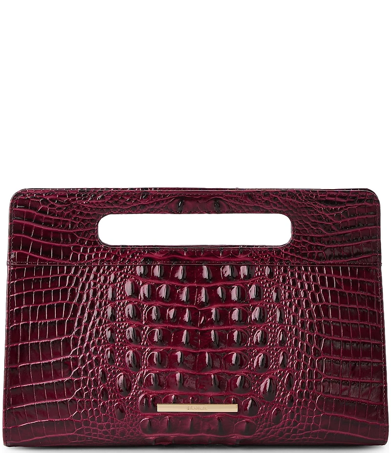 BRAHMIN Melbourne Collection Ravina Magnetic Snap Clutch