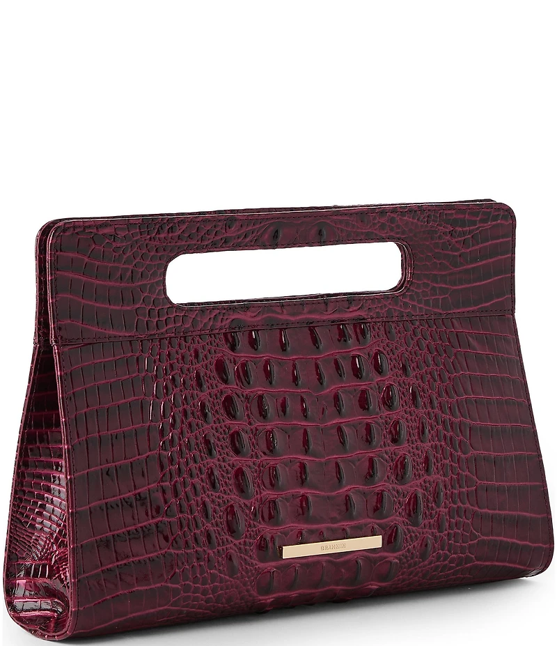 BRAHMIN Melbourne Collection Ravina Magnetic Snap Clutch