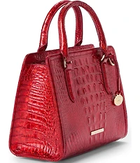 BRAHMIN Melbourne Collection Red Opal Cami Satchel Bag