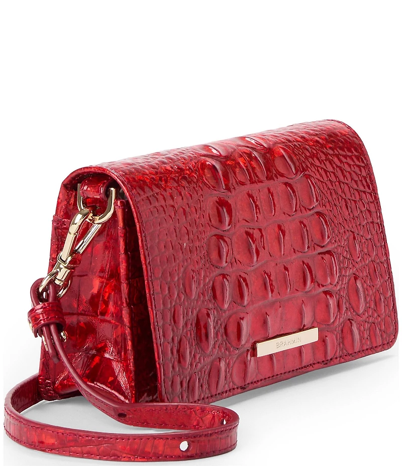 BRAHMIN Melbourne Collection Red Opal Minuette Crossbody Bag