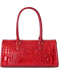 BRAHMIN Melbourne Collection Red Opal Sophia Satchel Bag