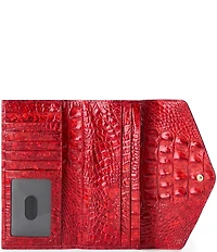 BRAHMIN Melbourne Collection Red Opal Veronica Wallet