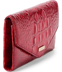 BRAHMIN Melbourne Collection Red Opal Veronica Wallet