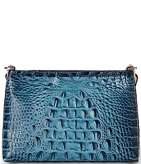 BRAHMIN Melbourne Collection Retro Blue Lorelei Shoulder Bag
