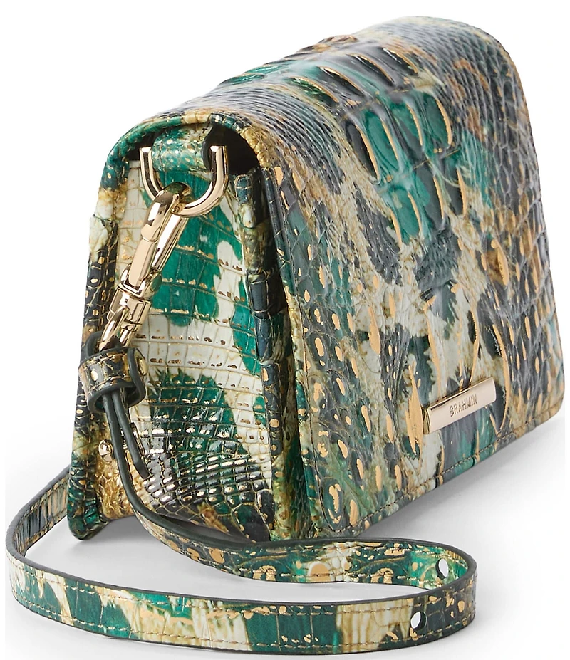 BRAHMIN Melbourne Collection Roaring Animal Print Minuette Crossbody