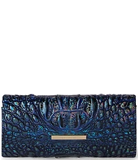 BRAHMIN Melbourne Collection Royal Blue Cordelia Wallet