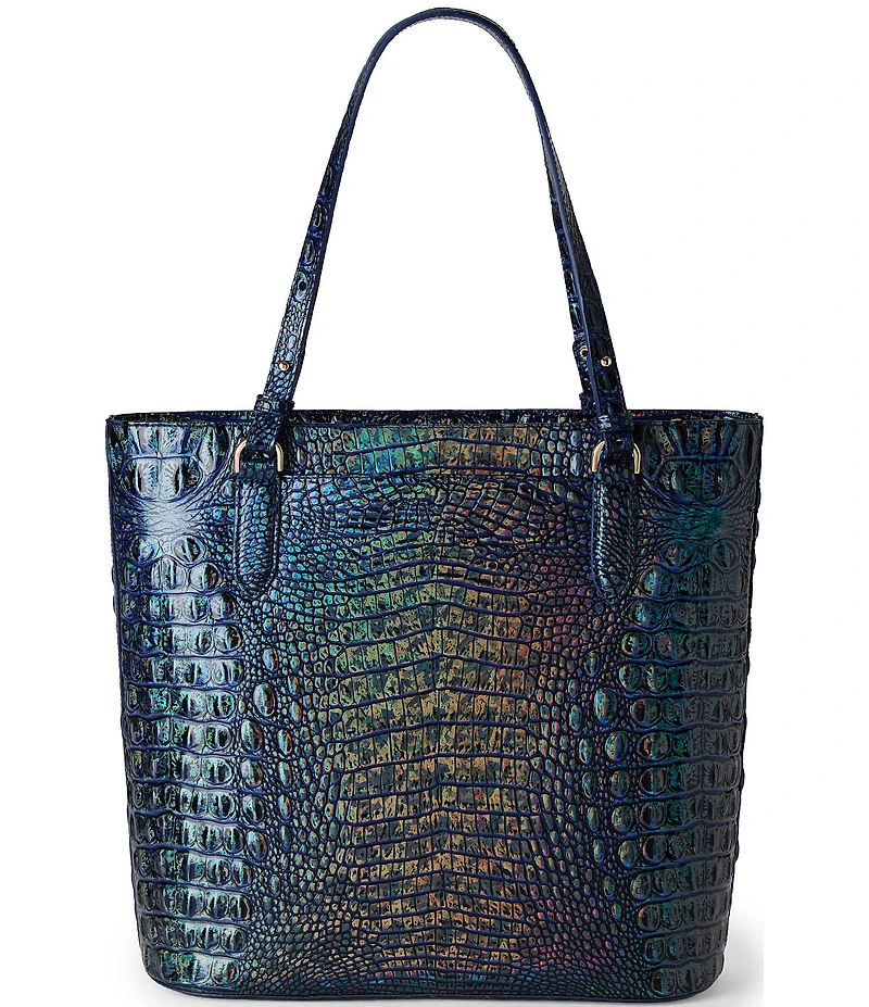 BRAHMIN Melbourne Collection Royal Blue Ezra Tote Bag