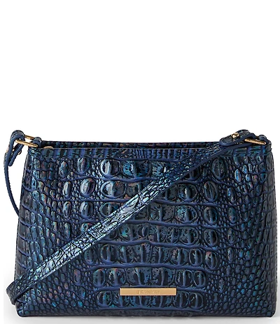 BRAHMIN Melbourne Collection Royal Blue Lorelei Shoulder Bag