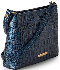 BRAHMIN Melbourne Collection Royal Blue Lorelei Shoulder Bag