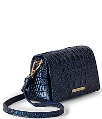 BRAHMIN Melbourne Collection Royal Blue Minuette Crossbody Bag