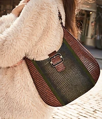BRAHMIN Melbourne Collection Samba Fallon Hobo Shoulder Bag