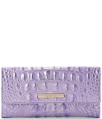 BRAHMIN Melbourne Collection Sheer Lavender Cordelia Wallet