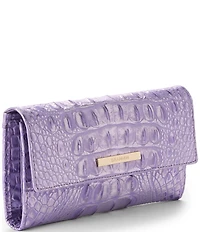 BRAHMIN Melbourne Collection Sheer Lavender Cordelia Wallet