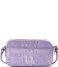 BRAHMIN Melbourne Collection Sheer Lavender Danica Crossbody Bag