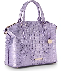 BRAHMIN Melbourne Collection Sheer Lavender Duxbury Satchel Bag