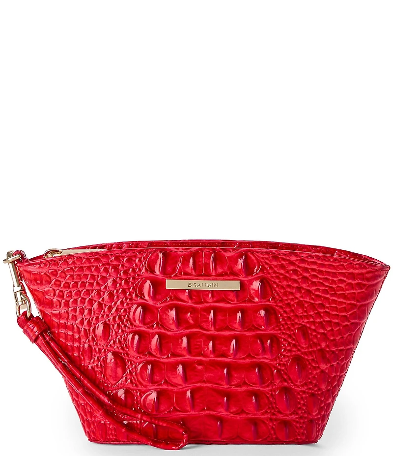 BRAHMIN Sriracha Melbourne Collection Arianna Wristlet