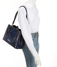 BRAHMIN Melbourne Collection Small Denise Satchel Bag