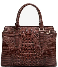 BRAHMIN Melbourne Collection Small Finley Satchel Bag