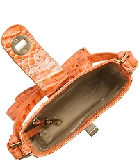 BRAHMIN Melbourne Collection Solar Orange Marley Crossbody Bag