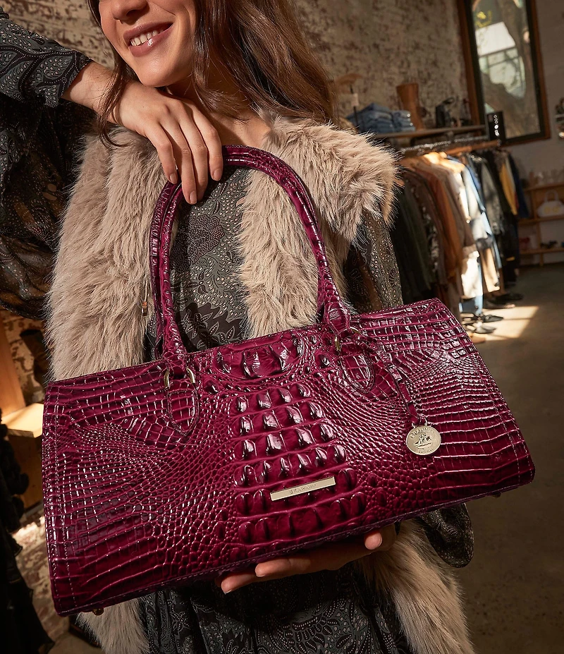 Brahmin Melbourne Collection Sophia Satchel Bag