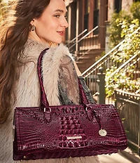 Brahmin Melbourne Collection Sophia Satchel Bag