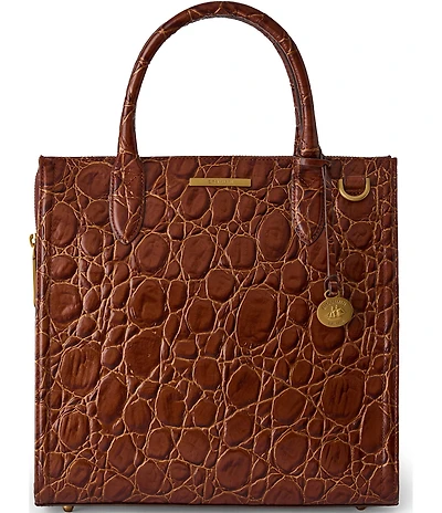BRAHMIN Melbourne Collection Sparkling Cider Caroline Satchel Bag